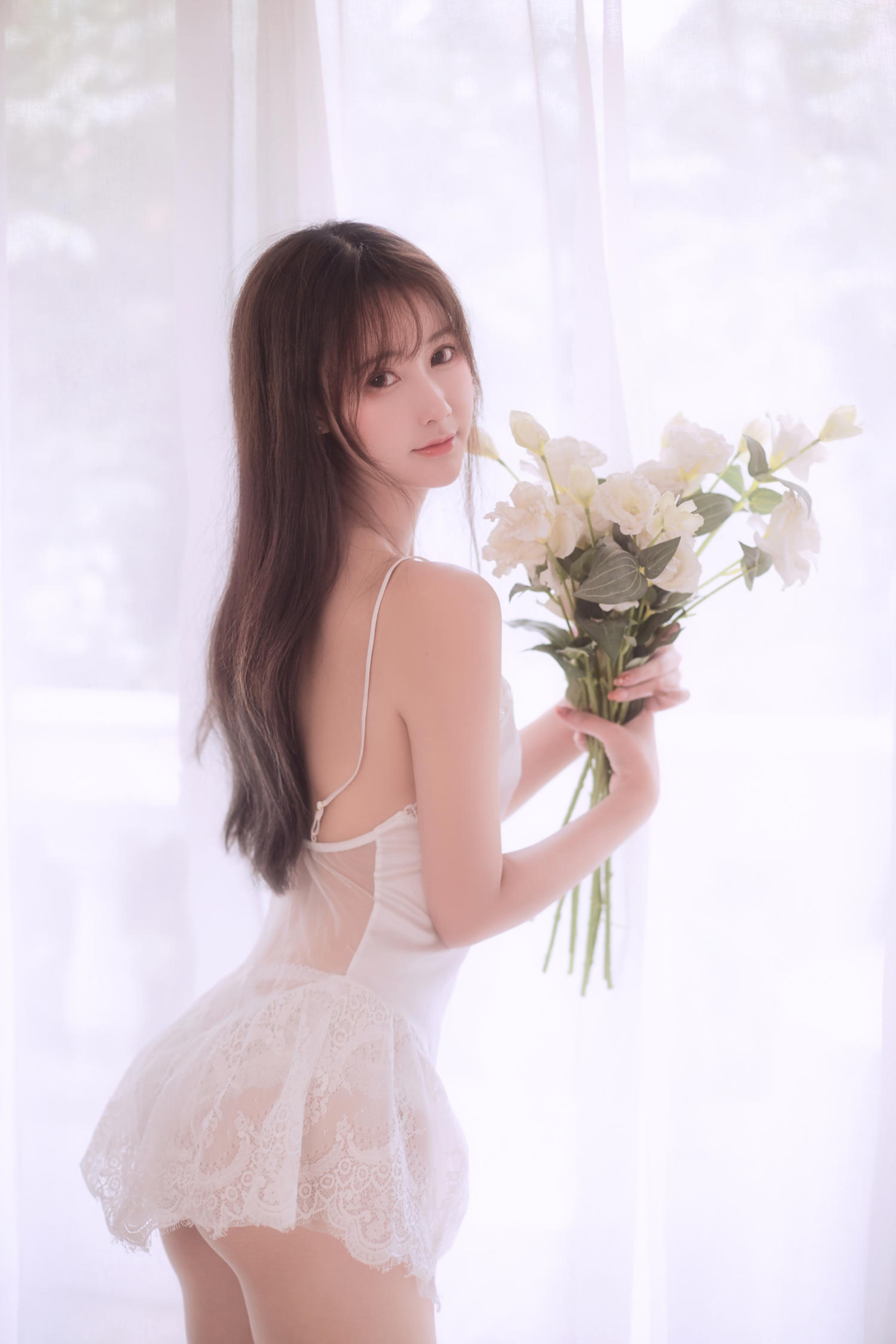 羽生三未 - NO.026 日系睡裙[30P]-XikXak